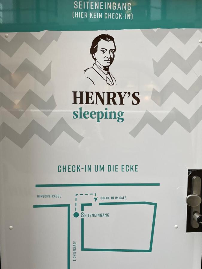 Henrys Sleeping Hostel Ulm Buitenkant foto